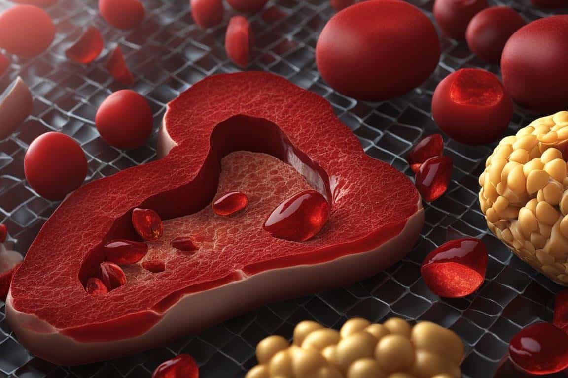 6. What is the connection between high cholesterol and atherosclerosis?