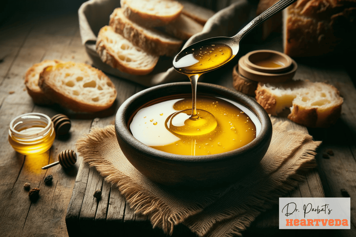 How much cholesterol in ghee - Dr. Biprajit Parbat - HEARTVEDA