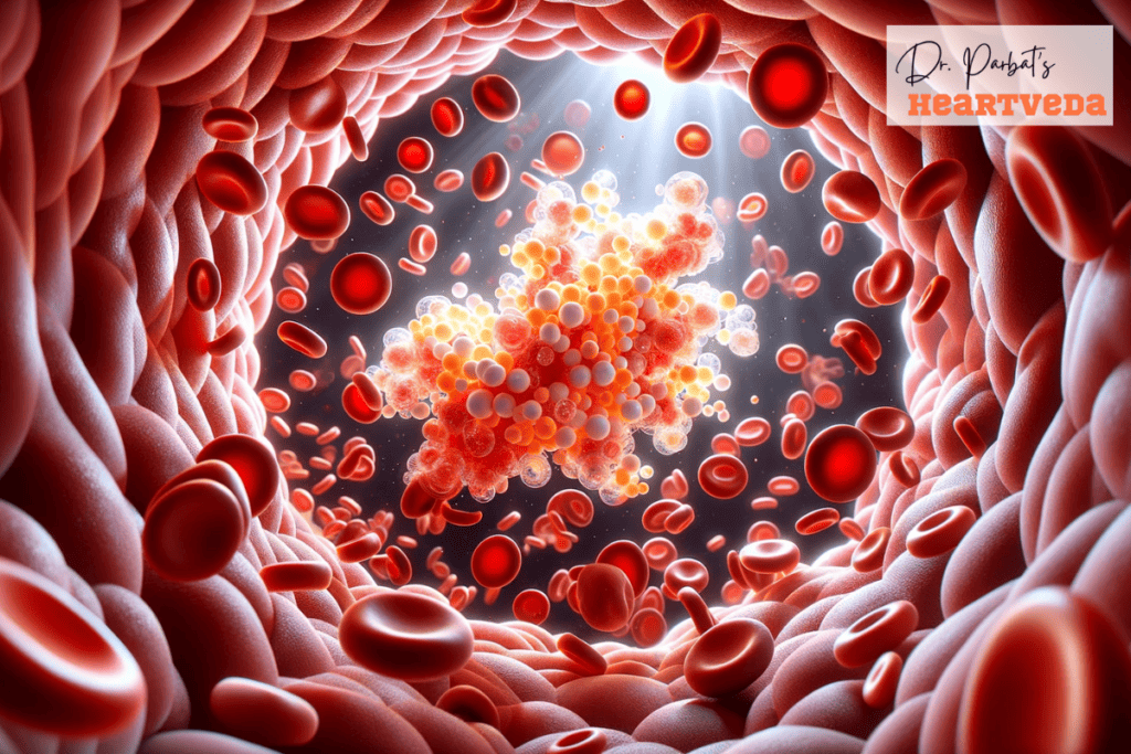 Cholesterol inside blood vessels - Dr. Biprajit Parbat - HEARTVEDA