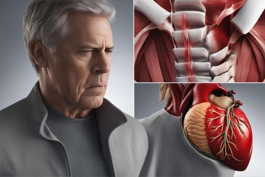 heart attack symptoms and pulled muscle symptoms