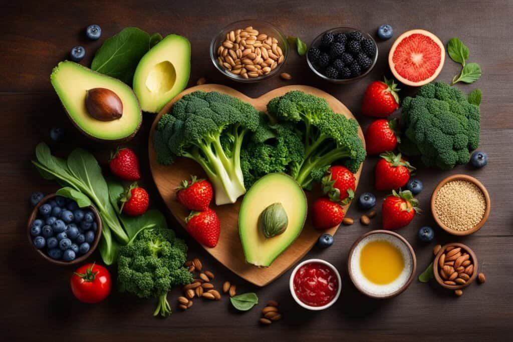 heart-healthy foods image