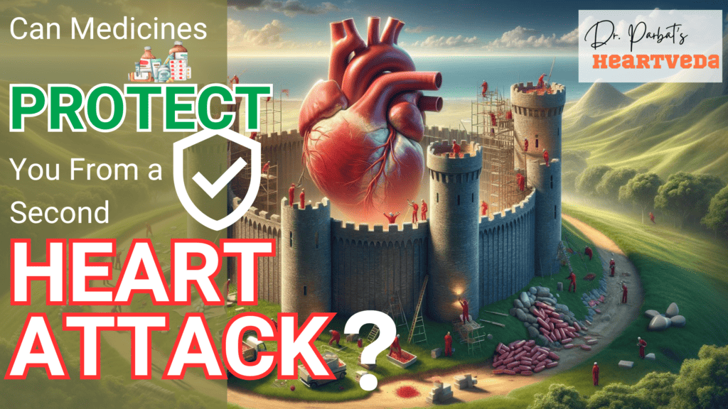 Blog Banner: medicines can prevent a second episode of heart attack - Dr. Biprajit Parbat - HEARTVEDA