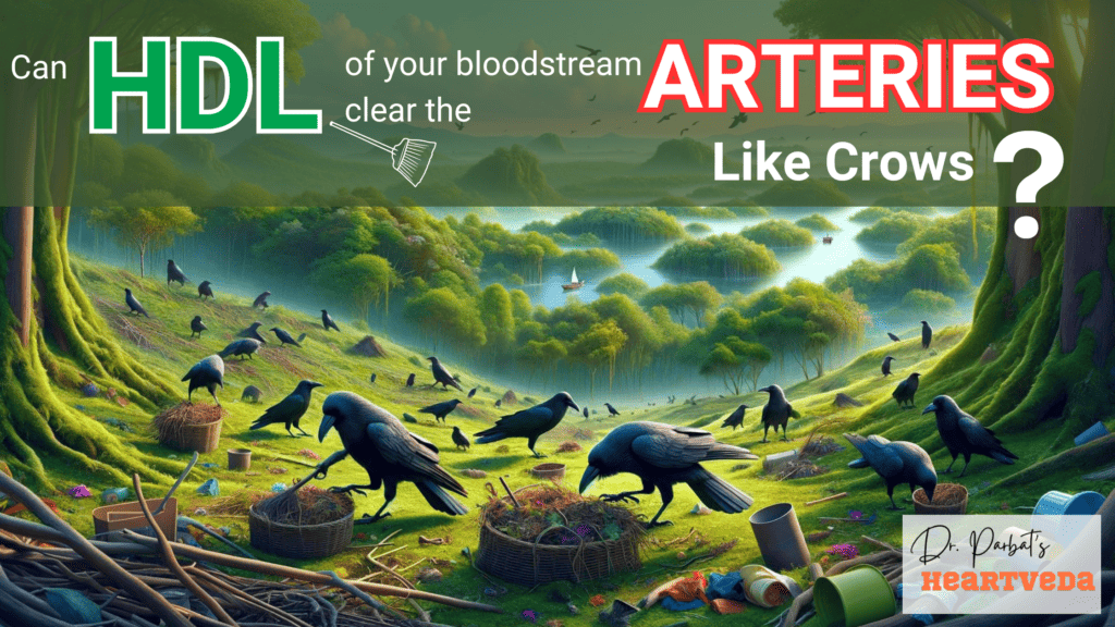 Can HDL in your blood clear the arteries like crows? - Dr. Biprajit Parbat - HEARTVEDA